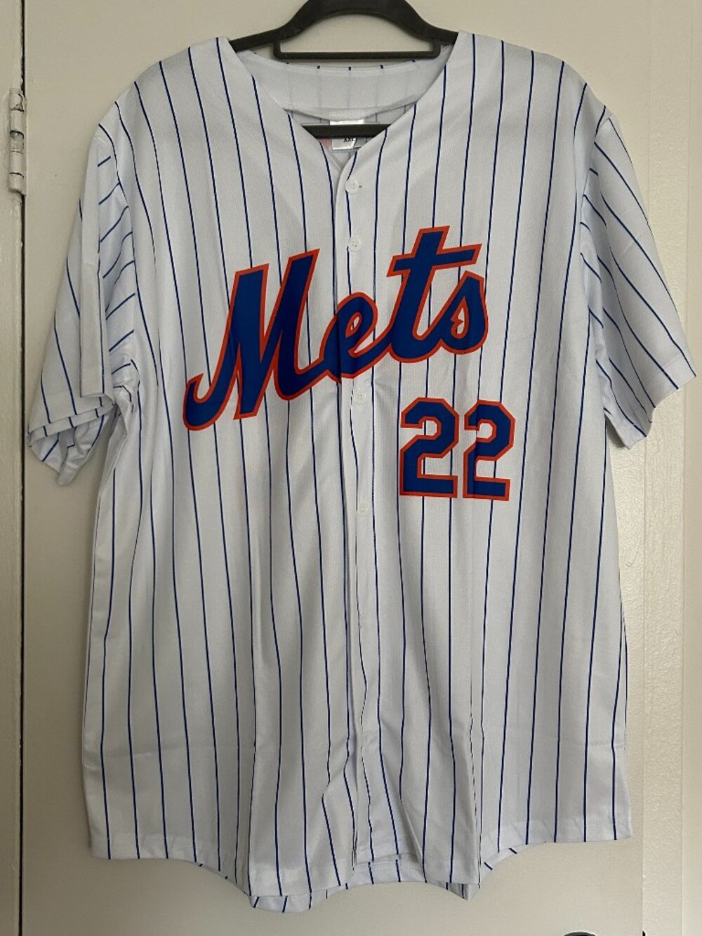 New York Mets Juan Soto Souvenir Baseball Jersey MLB Unisex (New; XL)